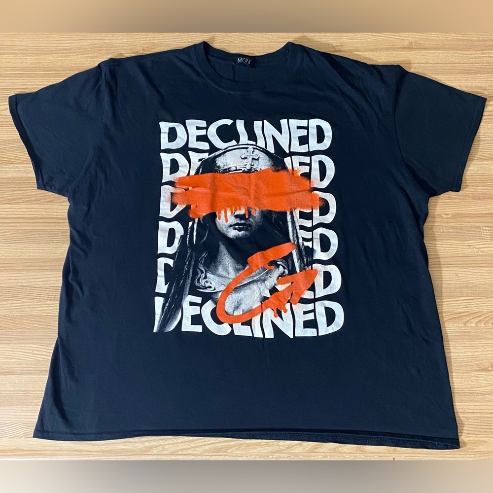 boohooMAN Declined T-shirt